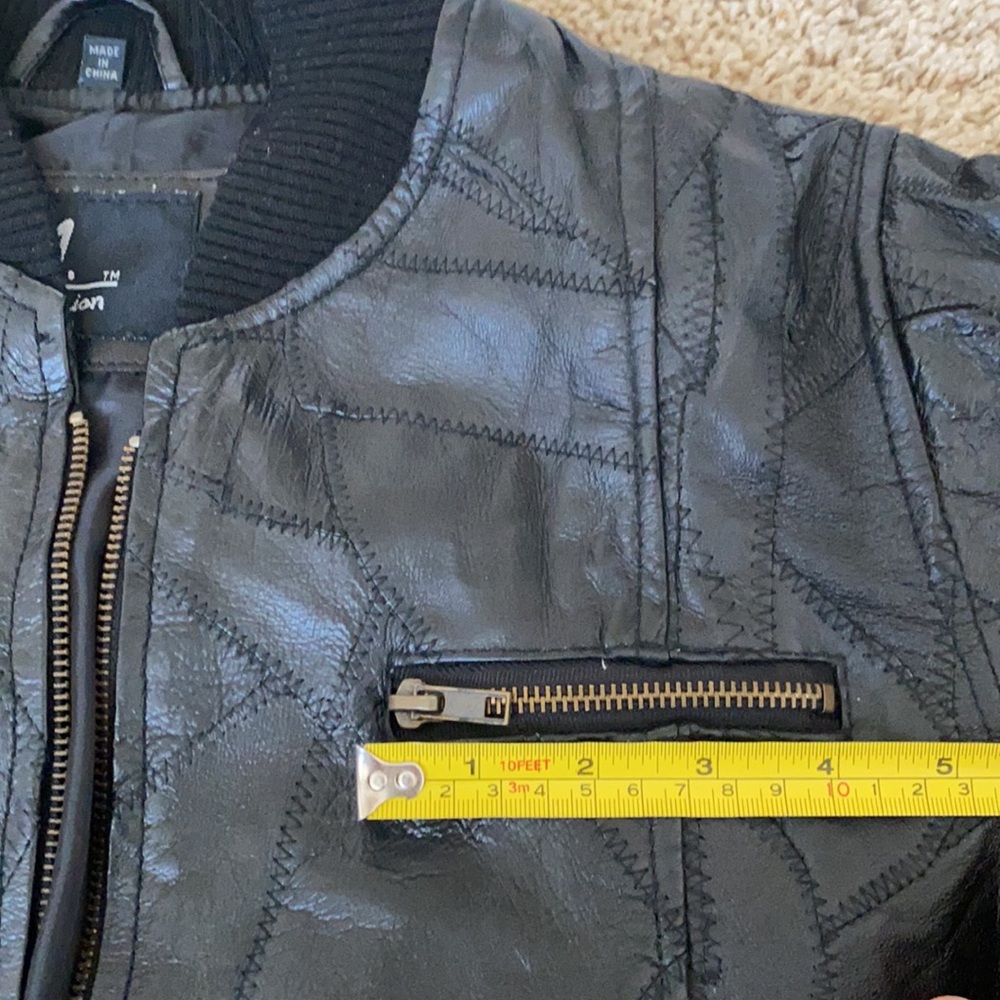 M Collection Leather Jacket - Picture 12 of 16
